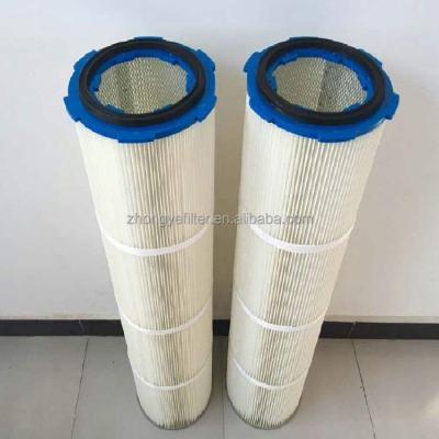 China Machinery repairs workshop welding smoke dust removal filter element six ear filter cartridge quick detachable dust removal filter element for sale