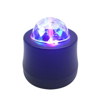 China Warehouse Rhythm Strobe Rhythm Light DJ Control Light Color Crystal Sound Disco Stage LED Rotating Light Bar Rotating Birthday Party Bar for sale