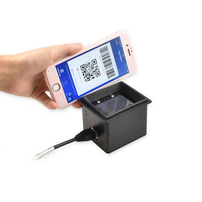 China RS232-/USB-QR Code-Barcode-Scanner-Leser CMOS-Sensor für Kiosk-Zugriffskontrolle zu verkaufen