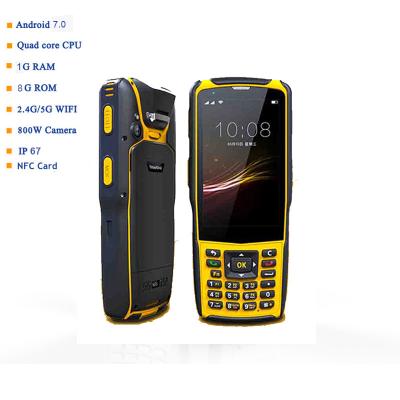 China S5 modellieren Barcode-Leser IP67 industrielle Android 7,0 Hand-PDA Qr des Codeleser-1D 2D für Logistik-Lager zu verkaufen