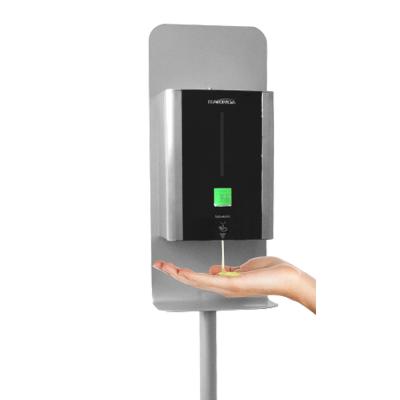 China Contactless TF88 Infrared Sensor Thermal Measurement Hand Sanitizer Dispenser Kiosk for sale