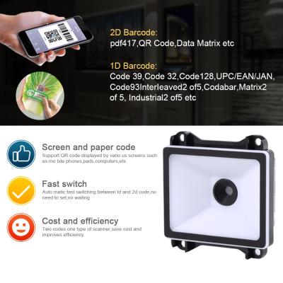 China Payment Kiosk Rakinda Raspberry PI Barcode Scanner Module 1D 2D QR Code Reader for sale