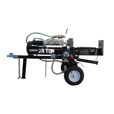 China Farms Gasoline 26ton Cheap Log Splitter / Wood Splitter With CE for sale