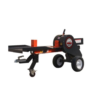 China Horizontal Working Agriculture Gasoline Log Splitter With Ram 34T Force For Splitting Woods for sale