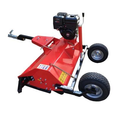 China Hotels 13.5hp ATV Flail Mower With Adjustable Tires In Red for sale