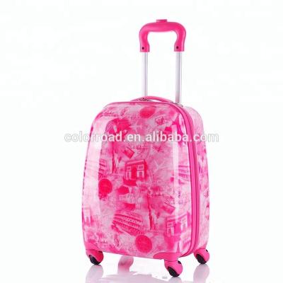 China 2017 Wholesale Purchasing Children's Waterproof Luggage Cheap Cute Kids Luggage Waterproof Luggage Rolling Luggage for sale