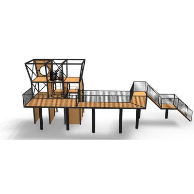 China Safety Kids Rosewood Playground Playground Customized Outdoor Playground For Children for sale