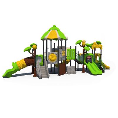 China Plastic Commercial Outdoor Amusement Park Kids Plastic Slide Playground For Sale for sale