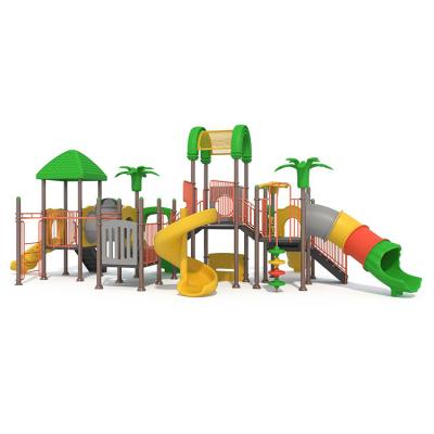 China Park Kids Outdoor Playground Equipment Large Outdoor Playground Slides For Sale for sale