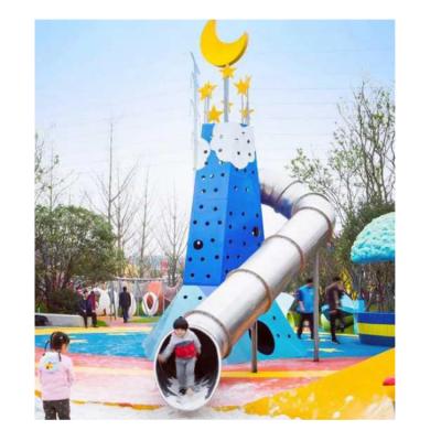 China Newest Kids Park Custom Outdoor Playground Equipment Outdoor Slide for sale