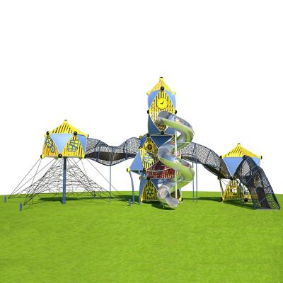 China Park Customize Playground Equipment Wholesale Slide Tube Stainless Steel Climb Play Outdoor Sports Equipments for sale