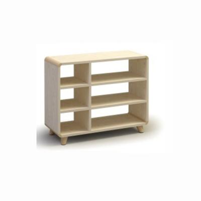 China Eco-friendly Wood Factory Model Custom Kids Modern Bookshelf Bookcase for sale