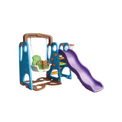 China Duarable Plastic Kids Factory Custom Indoor Kids Swing Set Playground Slide for sale