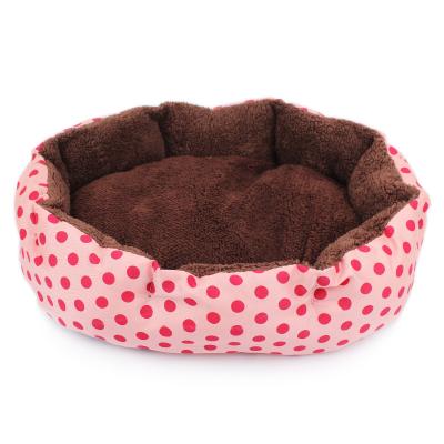 China 2022 Best Seller 2022 Round Shape Super Soft Viable Pet Bed Washable Cat Dog Mat Suppliers Removeable Dog Bed for sale