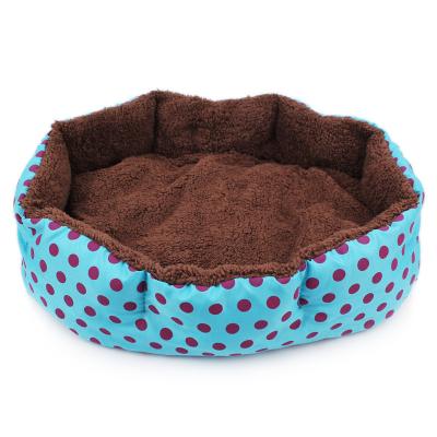 China Viable Pet Beds and Accessories Calming Dog Bed , Washable Rectangle Heating Sofa Orthopedic Pet Sleep Bed for sale