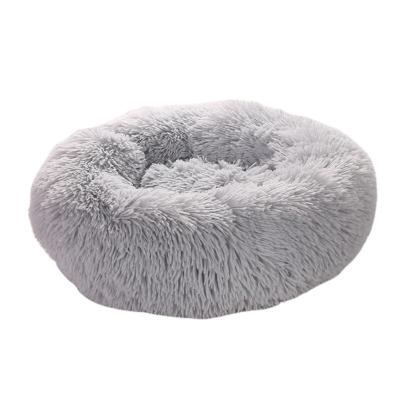 China Sustainable Hot Selling Luxury Soft Dog Beds Plush Pillow Cushion Dog Beds Amazon High-loft Sleep Fabric Pet Bed for sale