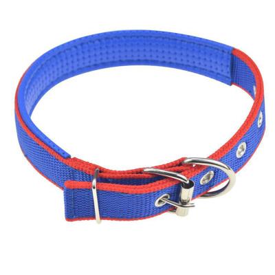 China Luxury Custom Cute Elastic Rubber Dog Collar Personalized Adjustable Soft Nylon Material Dog Collar for sale