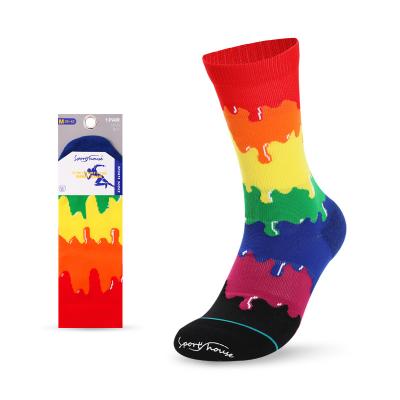 China Other Bioserica Era Men Breathable High Quality Sports Socks Skate Socks Tie Dye Summer Sports Socks for sale