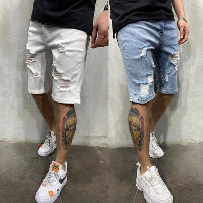 China New Summer Fashion QUICK DRY Casual Slim Fit Men's Stretch Shorts High Quality Stretch Denim Shorts for sale