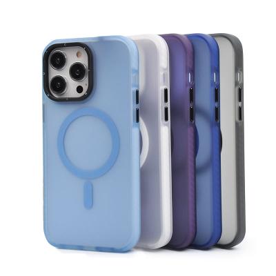 China Shockproof Wholesale Price For Magsafe Case For iPhone 14 13 Pro Magnetic PC TPU Hybrid Fast Charging Case For iPhone 14 Pro max Phone Case for sale