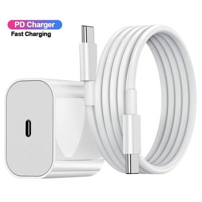 China Mobile Phone For Apple iPhone 14 13 12 Pro Max Original PD 20W Type USB C Fast EU US UK Plug USBC Portable Mobile Phone Wall Adapter Charger for sale