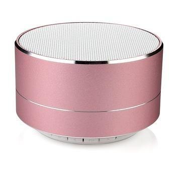 China None New arrivals 2019 metal mini portable wireless sound bluetooth speaker with Mic TF card FM radio AUX MP3 music play loudspeaker for sale