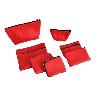 China Fashion Manufacturer Wholesale Customized Color Trendy Simple Leather Coin Purse for sale