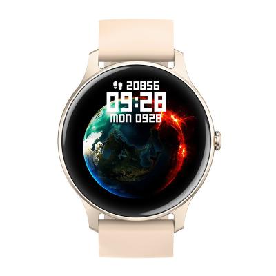 China NK08C Round Touch Screen Smart Watch Full Touch Screen Continuous Heart Rate Monitoring Waterproof for sale