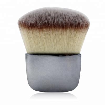 China Angular Blush Professional Soft Hair Makeup Single Make Up Blush Foundation Powder Brush for sale