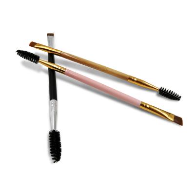 China corner front & Mascara Brush New Arrivals Duo Eyebrow Brushes And Comb Eyebrow Brush Single Private Label for sale