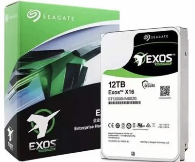 China Hdd Exos X16 Enterprise Hard Drive 12TB 7200RPM ST12000NM002G ST12000NM004J Internal HDD for Server for sale