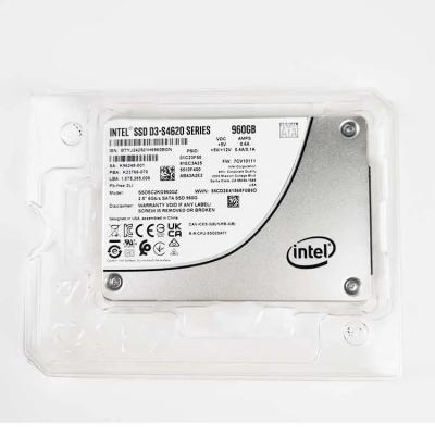 China SSD Internal D3 S4620 960GB SSDSC2KG960GZ01 SATA III SSD Server Solid State Drive Disk SSDSC2KG960G801 for sale