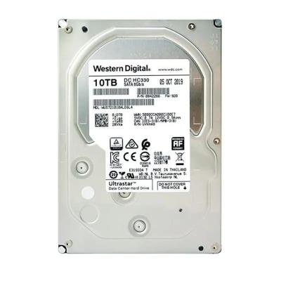 China Server WUS721010ALE6L4 10TB WD HC330 SATA Enterprise Hard Drive Disk HDD for Server for sale