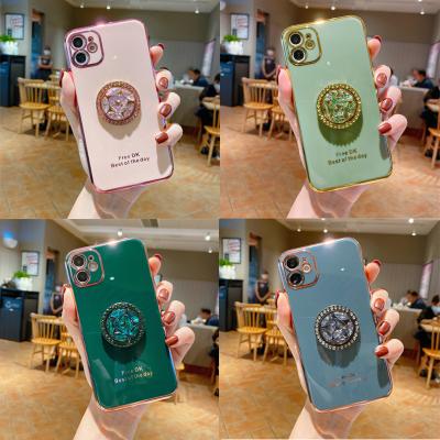 China Shockproof Electroplating Inclusive Phone Case For Apple 12 11 Pro Max Mini 8Plus Touchntuff Protective Shell Phone Accesories Soft for sale