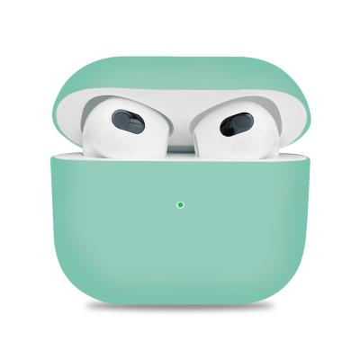 China For AirPods Pro Newcomer For Apple Airpod 1/2 3 Case Silicone Rubber Case For Airpod Pro Earphone Cover Device Shell Silicon Soft Color for sale