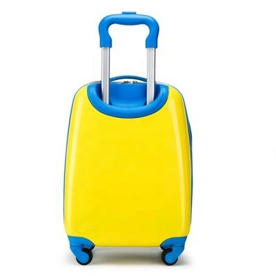 China Hot Sale Cheap Business Travel ABS Kids Luggage 16 18 Inch Duffle Bag Cute Cartoon Printing Luggage Suitcase for sale