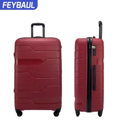 China PP TOP Selling Models PP Hardcase Cabin Suitcase Luggage Set Hand Clearance for sale