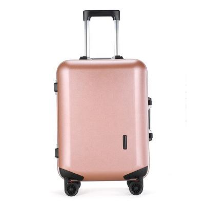 China Good Quality Trolley Bottom Hard Luggage Cabin Suitcase PC Shell Travel Carry-on Luggage for sale