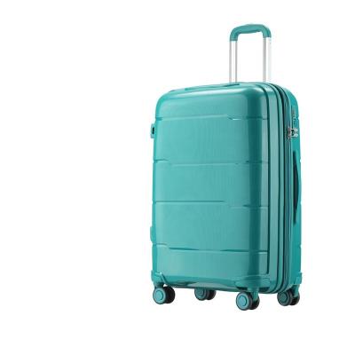 China Luggage Fashionable Smart Hard Plastic Suitcase Trolley Luggage Handbag for sale