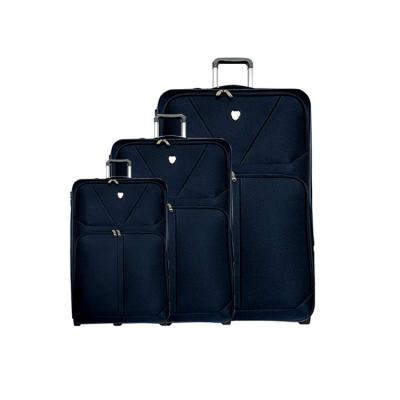 China New Style Polyester 20 24 28 Inch Trolley Luggage Travel Bags For Women Men for sale