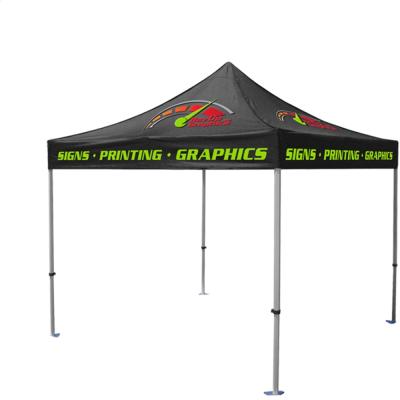 China Aluminum Frame Store Canopy Display Trade Show Full Color Printed UV And Water Proof Outdoor Tent for sale