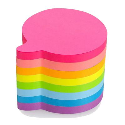 China Self-adhesive Self-adhesive Luminous Colorful Sticky Note Pads Bubble Shape Power Colorful Super Collage Memo Pads for sale