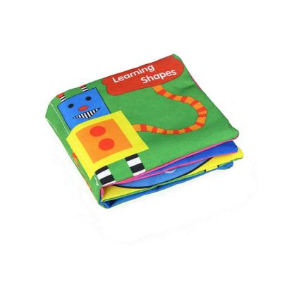 China 2021 Cheap Colorful Cloth Book Early Cloth Book Soft Education Baby Toys Book for sale