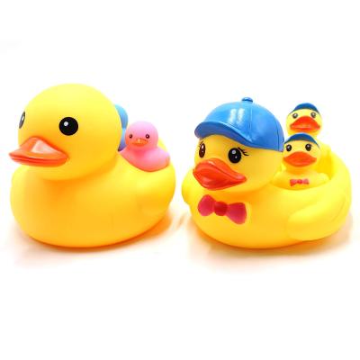 China Bath Toy Shower Water Toys Cute Pure Natural Cute Rubber for Baby Kinder Toys for sale