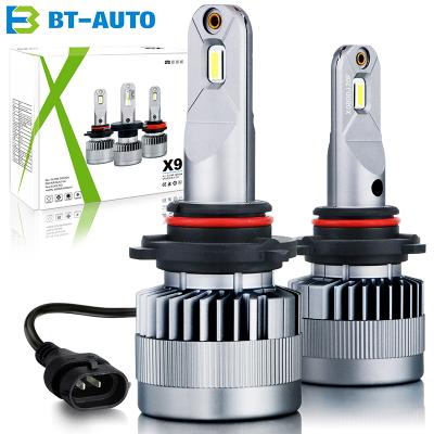 China X9 9005 led headlight bulb vehicle 12v 24v car headlight bulbs led headlight 9005 led fog lamp universal for sale