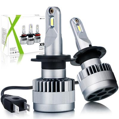 China X9 H7 emark car led headlight h7 led headlight bulb single-beam driver-beam h7 auto headlight c CLASS for sale