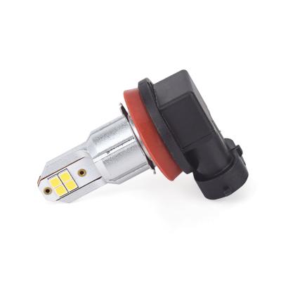 China BT-AUTO SMD3030-H8 Fog Light Led Bulb 12v Small Bulb High Brightness H8 Fog Light Car Led Bulb for sale