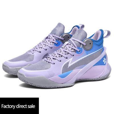 China Fashion\comfortable\durable Sport Shoes Vintage basketball shoes men's high and low custom wholesale zapatos breathable non-slip outdoor sneakers cushion fitness shoes for sale