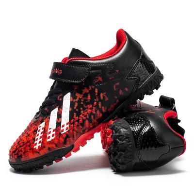 China PU 2023 football shoes children's game training shoes for boys and girls for sale