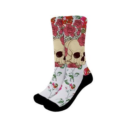 China Breathable 2022 New Men's and Women's Socks Sports Cotton Socks Casual Long Socks Customized Halloween for sale